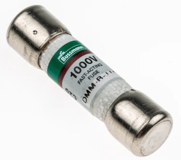 Fusible cartouche, 11A Eaton Type F Mélamine 1kV ac 10 x 38 mm