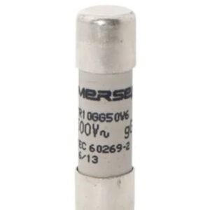 Fusible cartouche, 6A Mersen Type gG Céramique 500V c.a. 10 x 38 mm