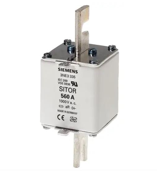 Fusible standard Allemand Siemens 500A NH2, aR 1kV