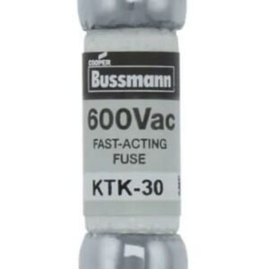 Fusible cartouche, 0.4A Eaton Type F Mélamine 600V 13/32 x 1-1/2 in