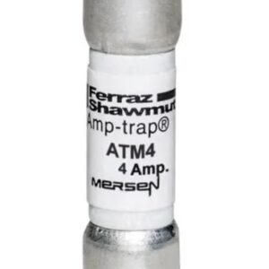 Fusible cartouche, 4A Mersen Type F GMG 600V c.a. 10 x 38 mm