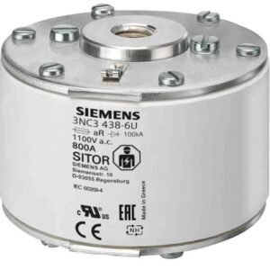 Fusible à corps carré Siemens, 1kA, taille NH3 1kV
