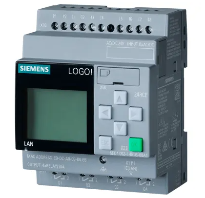 MODULE LOGIQUE SIEMENS, SERIE LOGO!, RELAIS, 8 ENTREES NUMERIQUE