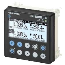 Compteur multifonction pour panneau numérique, DIRIS, Technologie écran tactile capacitif Socomec Données de mesure