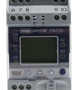 Limitateur de température Jumo STB/STW Rail DIN On-Off, 2 sorties 2 entrées, 2 relais 240V c.a.