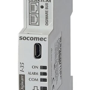 Compteur d'énergie Numérique Socomec, 3 phases Electronique Sortie d'impulsion 85 mm 90 mm 18 mm