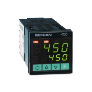 Régulateur de température PID Gefran 450 Panneau Type P, PID, PD, On-Off, 2 sorties, Relais 240V