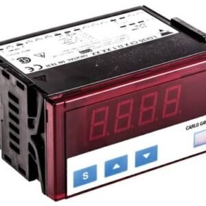 Compteurs à panneau multifonctions, LDI35 CF, Ligne unique, LED Carlo Gavazzi Plage, AC/CC, Puissance, Fréquence,